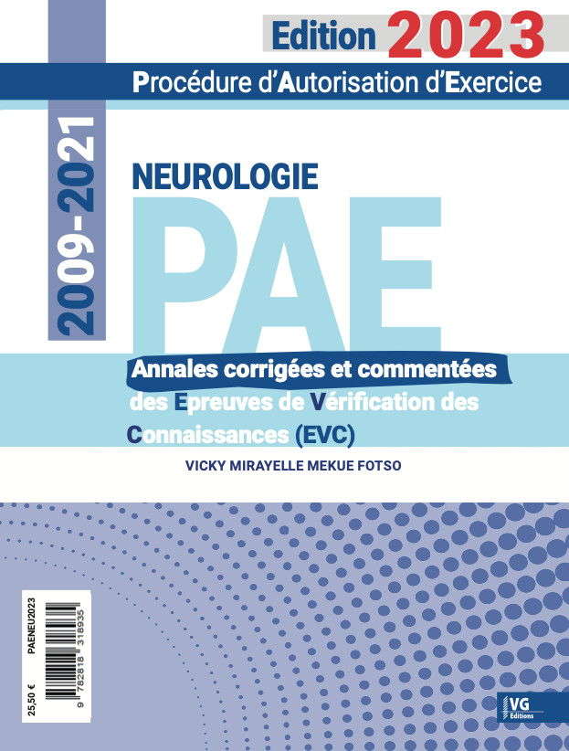 Annales de neurologie 2009-2021 PAE