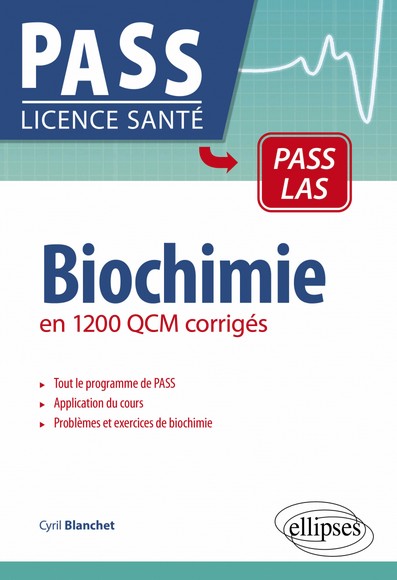 Biochimie : 1200 QCM corrigés