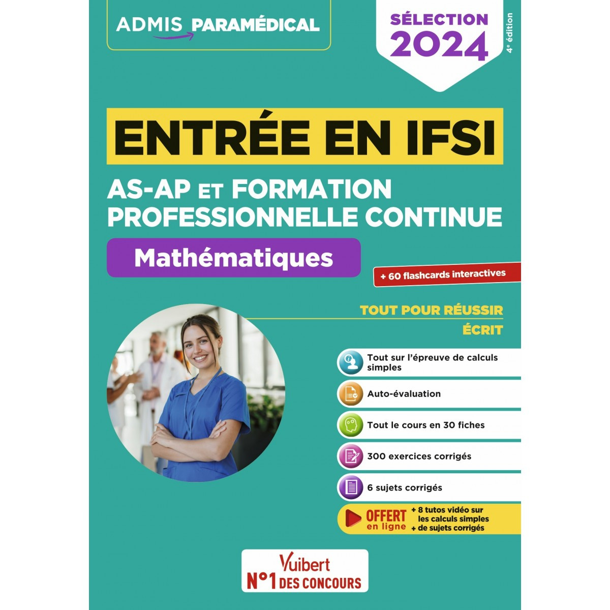 Entrée en IFSI pour AS/AP : mathématiques