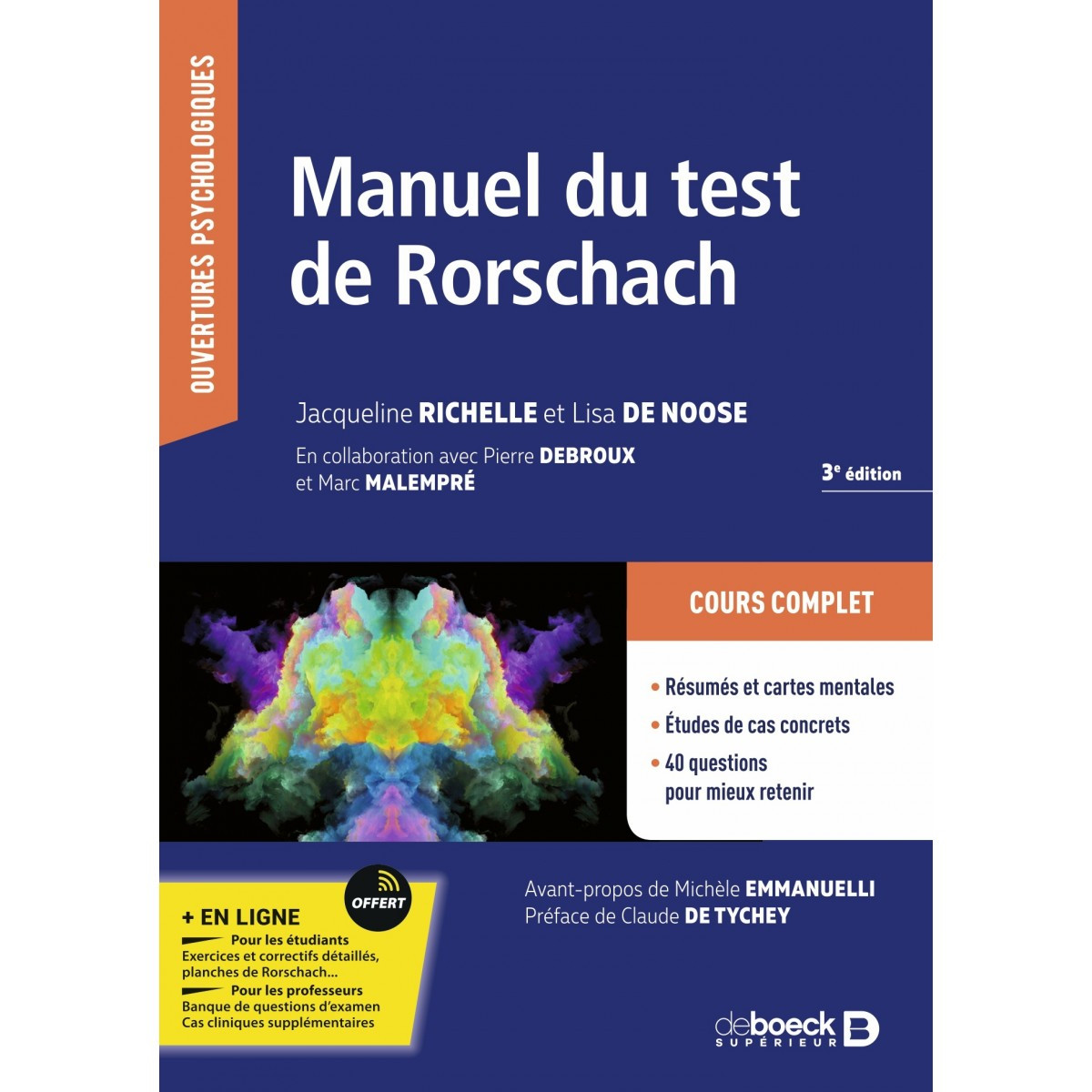 Manuel du test de Rorschach