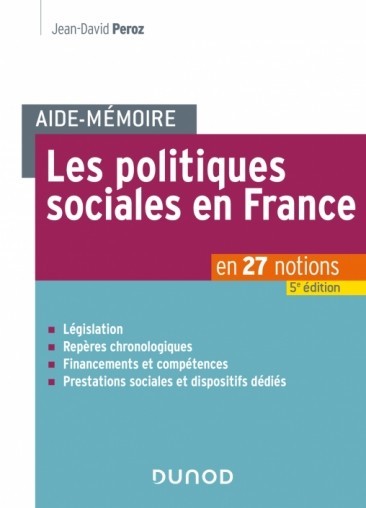 Les politiques sociales en France en 27 notions