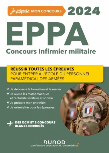 Concours infirmier militaire, EPPA 2024