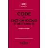 Code de l'action sociale et des familles 2023