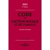 Code de l'action sociale et des familles 2023