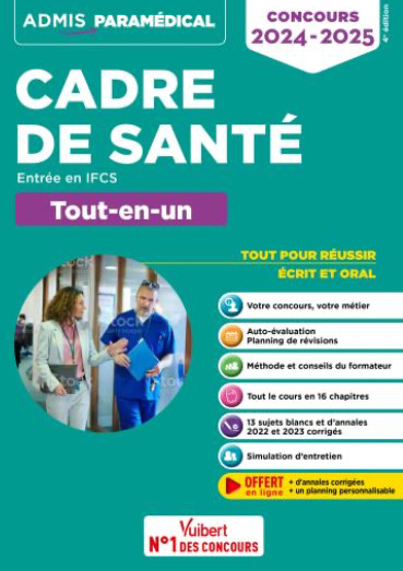 Concours cadre de santé : tout-en-un