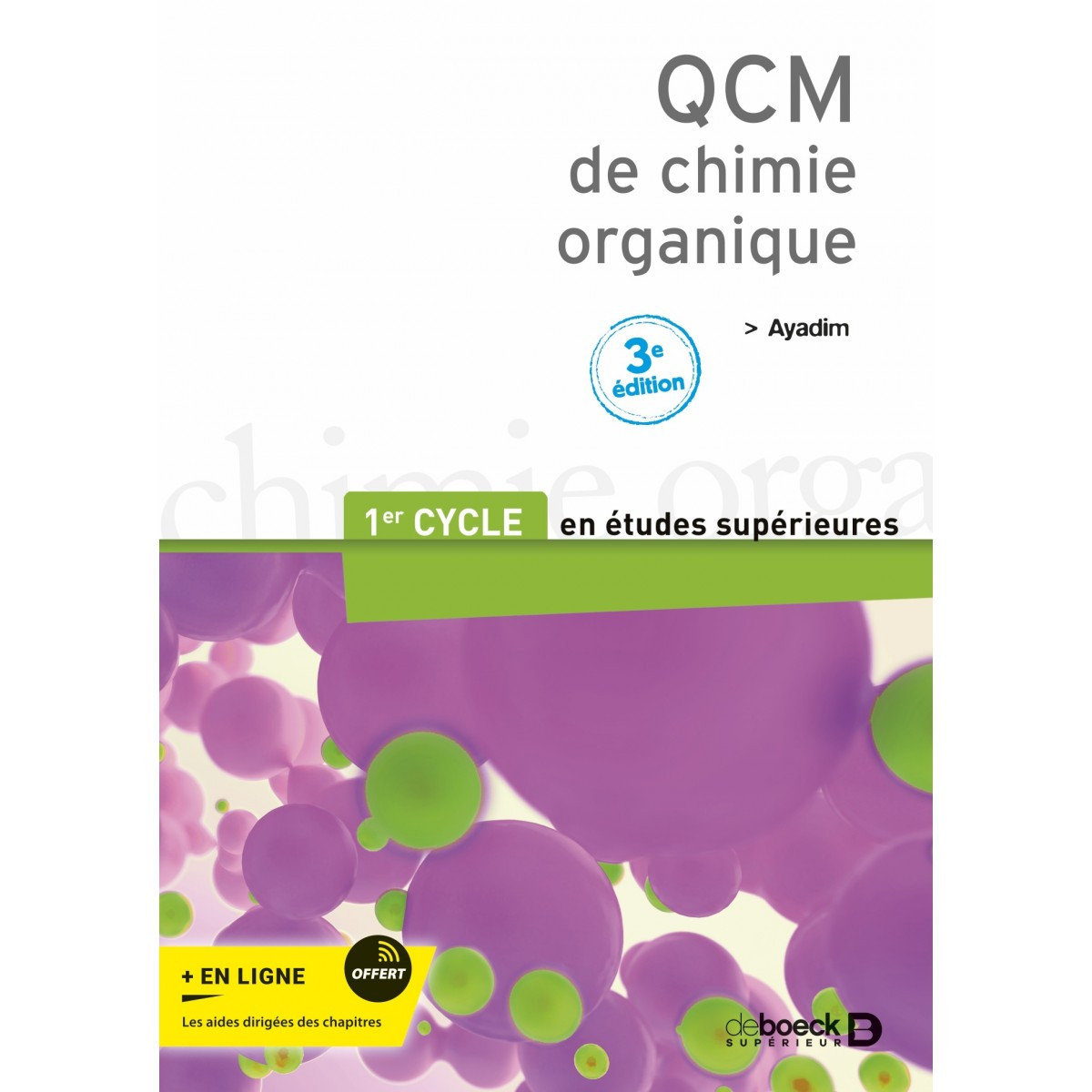 QCM de chimie organique