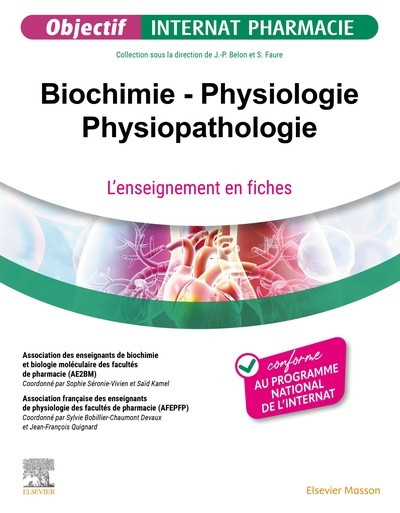 Biochimie, physiologie, physiopathologie