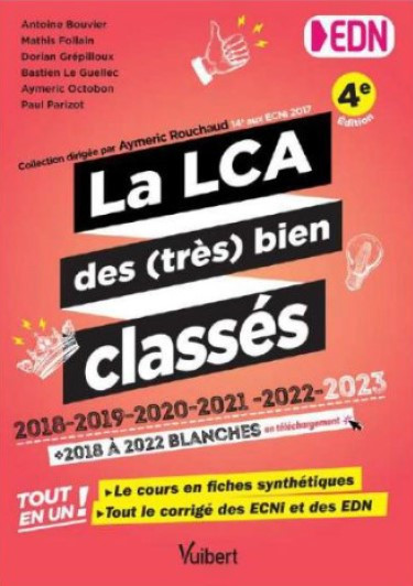 La LCA des (très) bien classés 2018-2023
