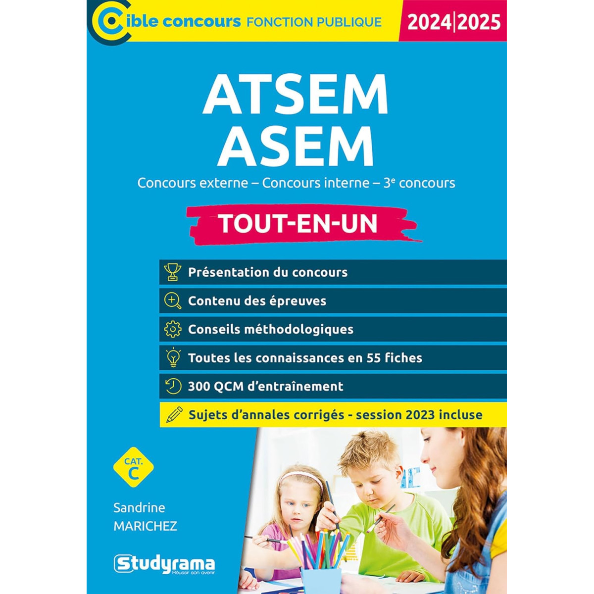 ATSEM/ASEM - Concours externe, concours interne, 3e concours Tout-en-un