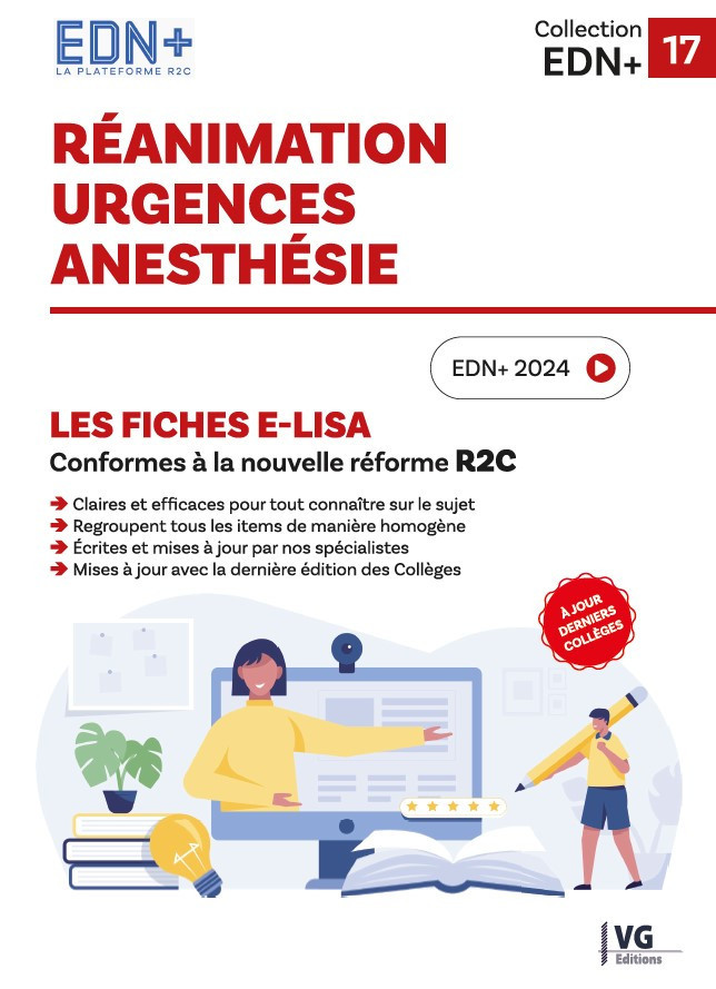 Les fiches E-Lisa Réanimation, Urgences, Anesthésie