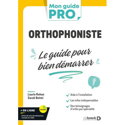 Orthophoniste - Le guide...
