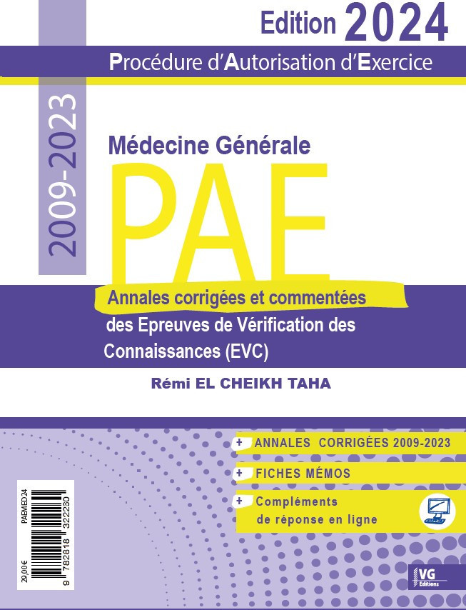 Annales de médecine générale 2009-2023 PAE