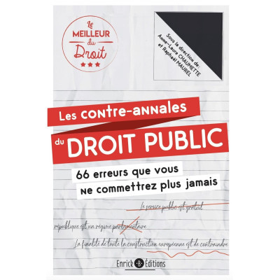 Les contre-annales de droit...