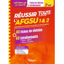 Réussir toute l\'AFGSU 1 et 2 en 40 fiches de cours et 60 entraînements - Formations en santé