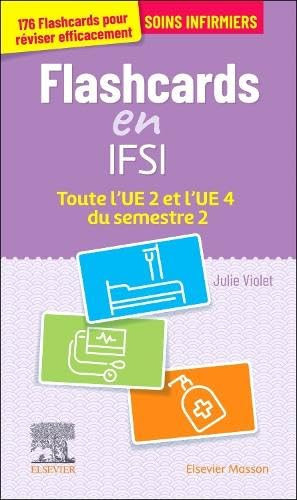 Flashcards en IFSI - Toute l'UE 2 et l'UE 4 du semestre 2