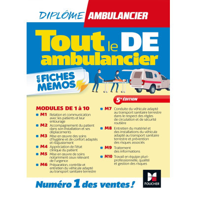 Tout le DE Ambulancier DEA...