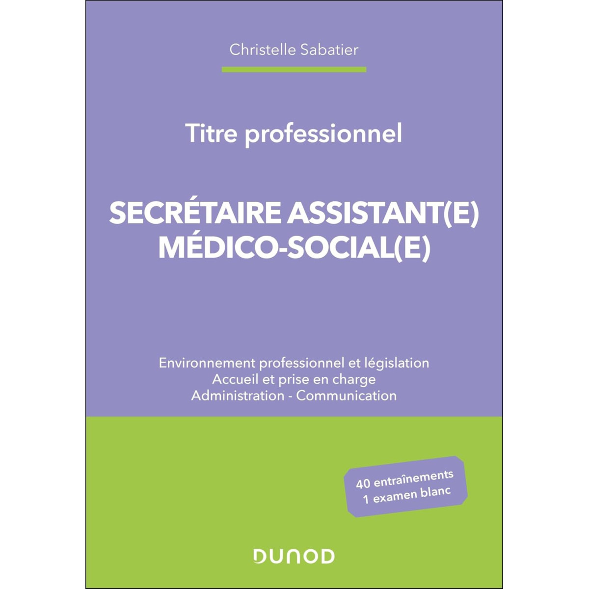 Titre professionnel Secrétaire Assistant(e) Médico-social(e)