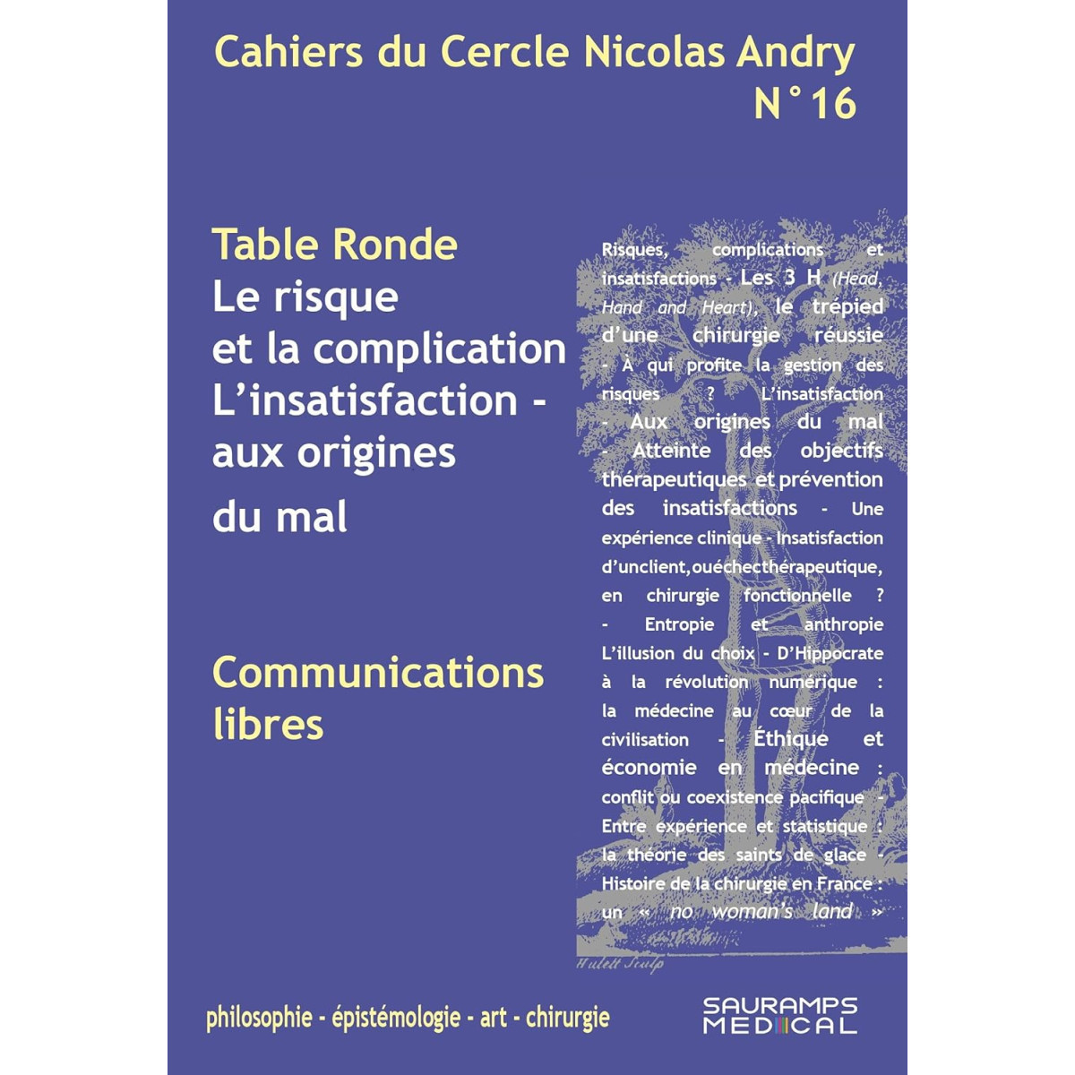 Cahiers du Cercle Nicolas Andry N° 16