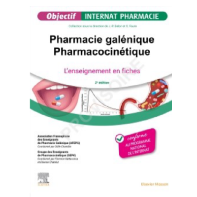 Pharmacie galénique -...