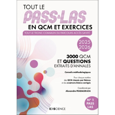 Tout le PASS & LAS en QCM...