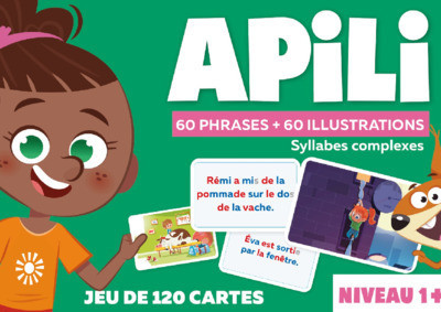 Jeu de 120 cartes Apili niveau 1+