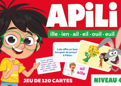 Jeu de 120 cartes Apili niveau 4
