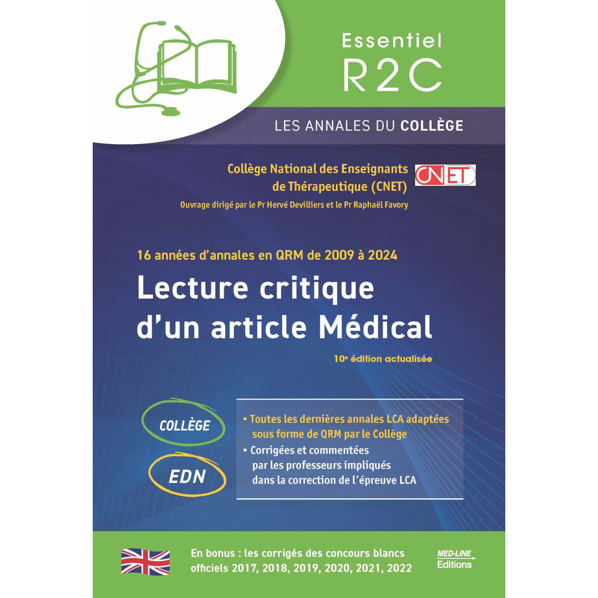 Lecture Critique d’un Article médical – Annales en QRM 2009 – 2024