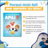 Les tables de multiplication Apili - Apprendre les tables grâce à l'humour