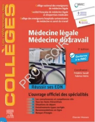 Médecine légale - Médecine du travail - Réussir ses EDN