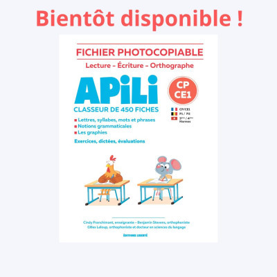 Fichier photocopiable Apili...