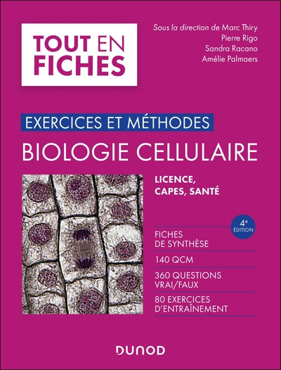 Exercices et méthodes de Biologie cellulaire