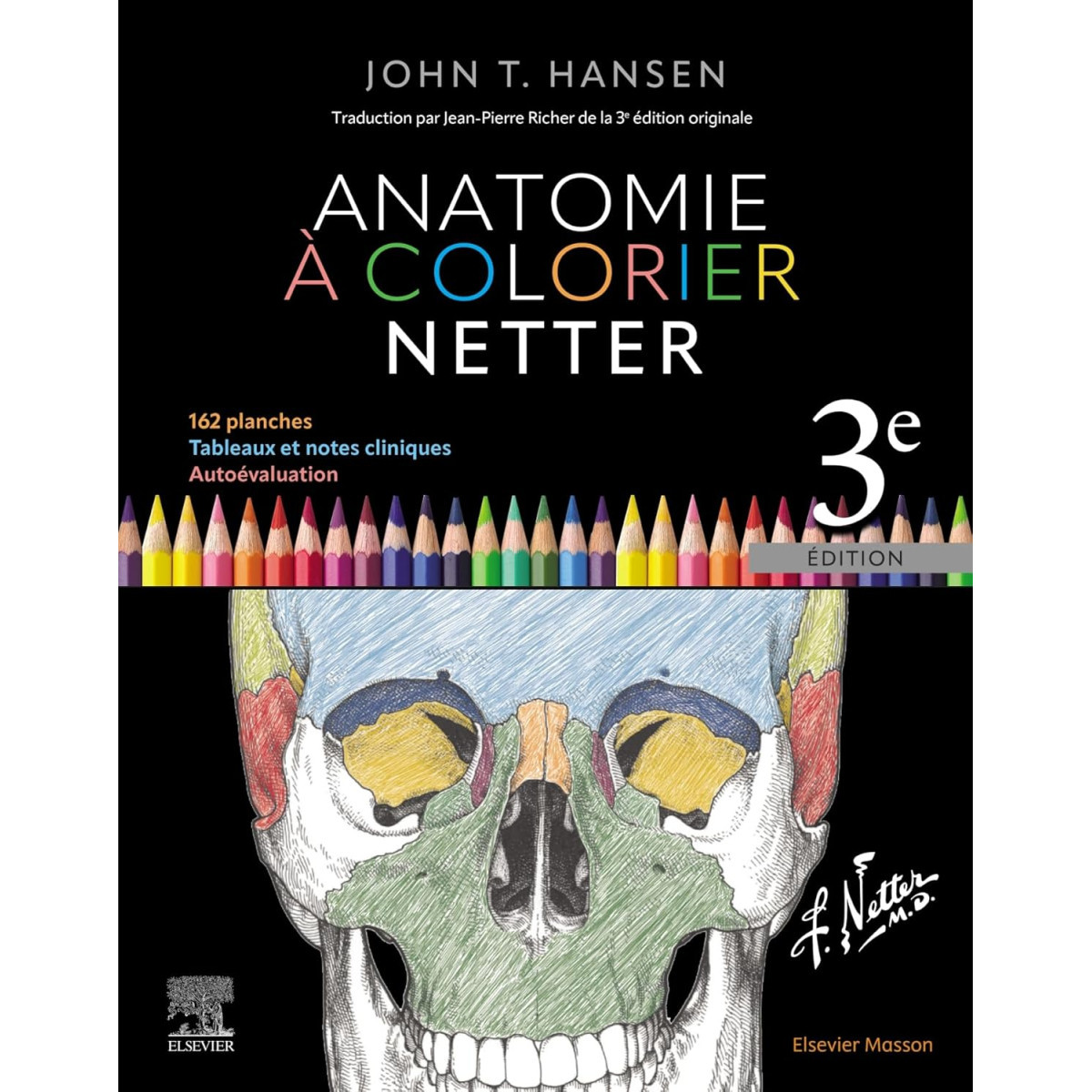 Anatomie à colorier Netter