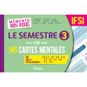 Mémento 100% visuel Le semestre 3 en 145 cartes mentales IFSI - 10 unités d\'enseignement