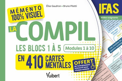 Mémento 100% visuel - La compil IFAS : Les Blocs 1, 2, 3, 4 et 5 en 420 cartes mentales