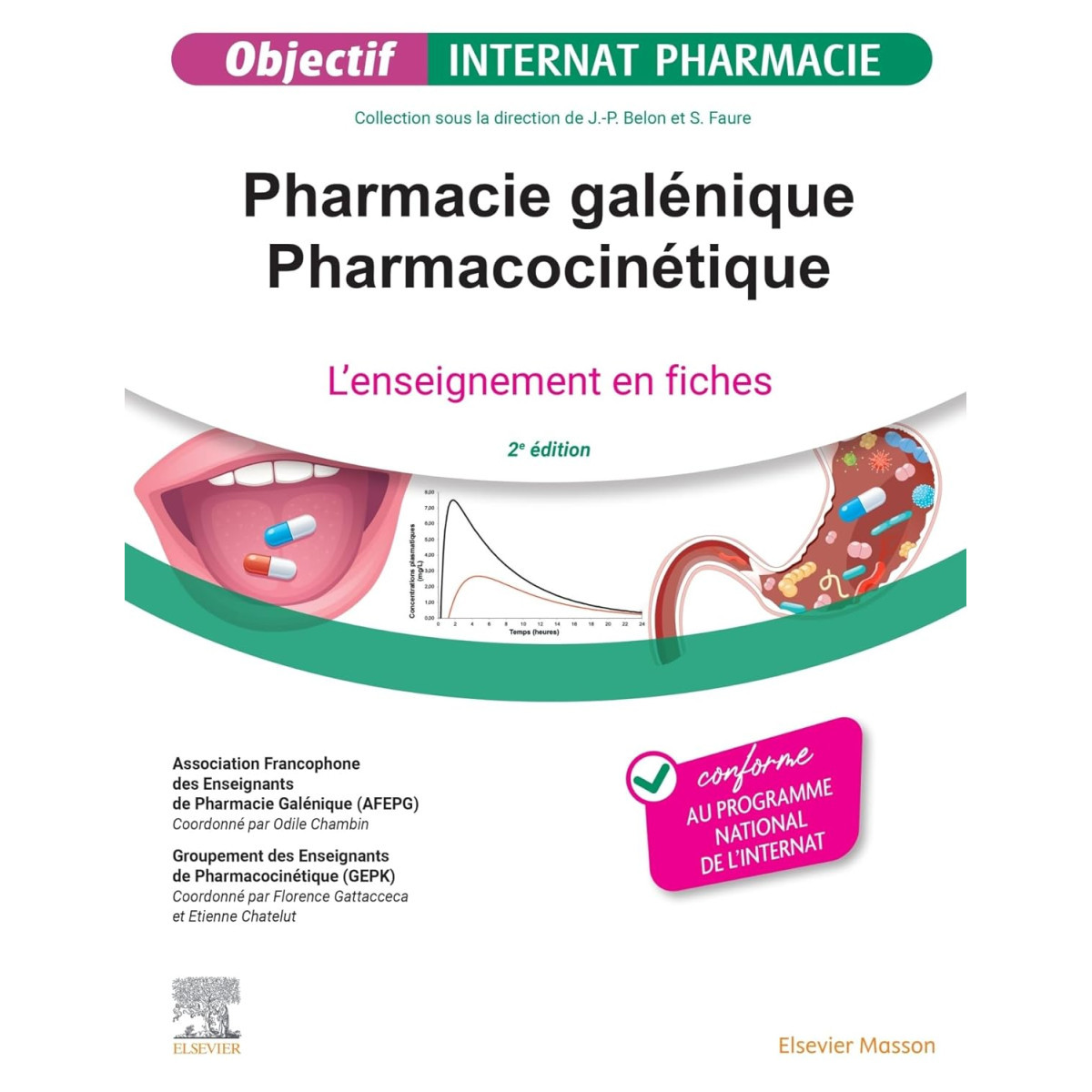 Pharmacie galénique - Pharmacocinétique - L'enseignement en fiches