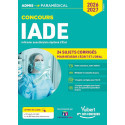 Concours IADE - 24 sujets corrigés (écrit et oral)