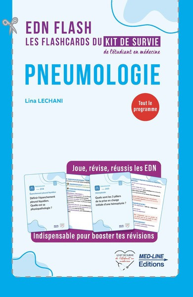 EDN flash - Pneumologie - Les flashcards du kit de survie de l’étudiant en Médecine