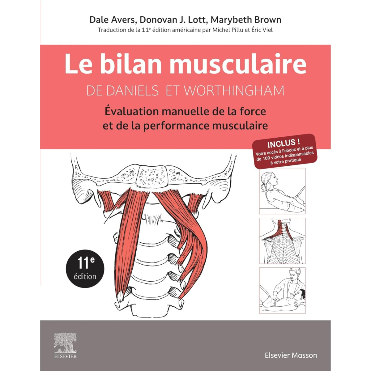 Le bilan musculaire de Daniels et Worthingham - Évaluation manuelle de la force et de la performance musculaire