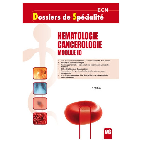 Hématologie, cancérologie