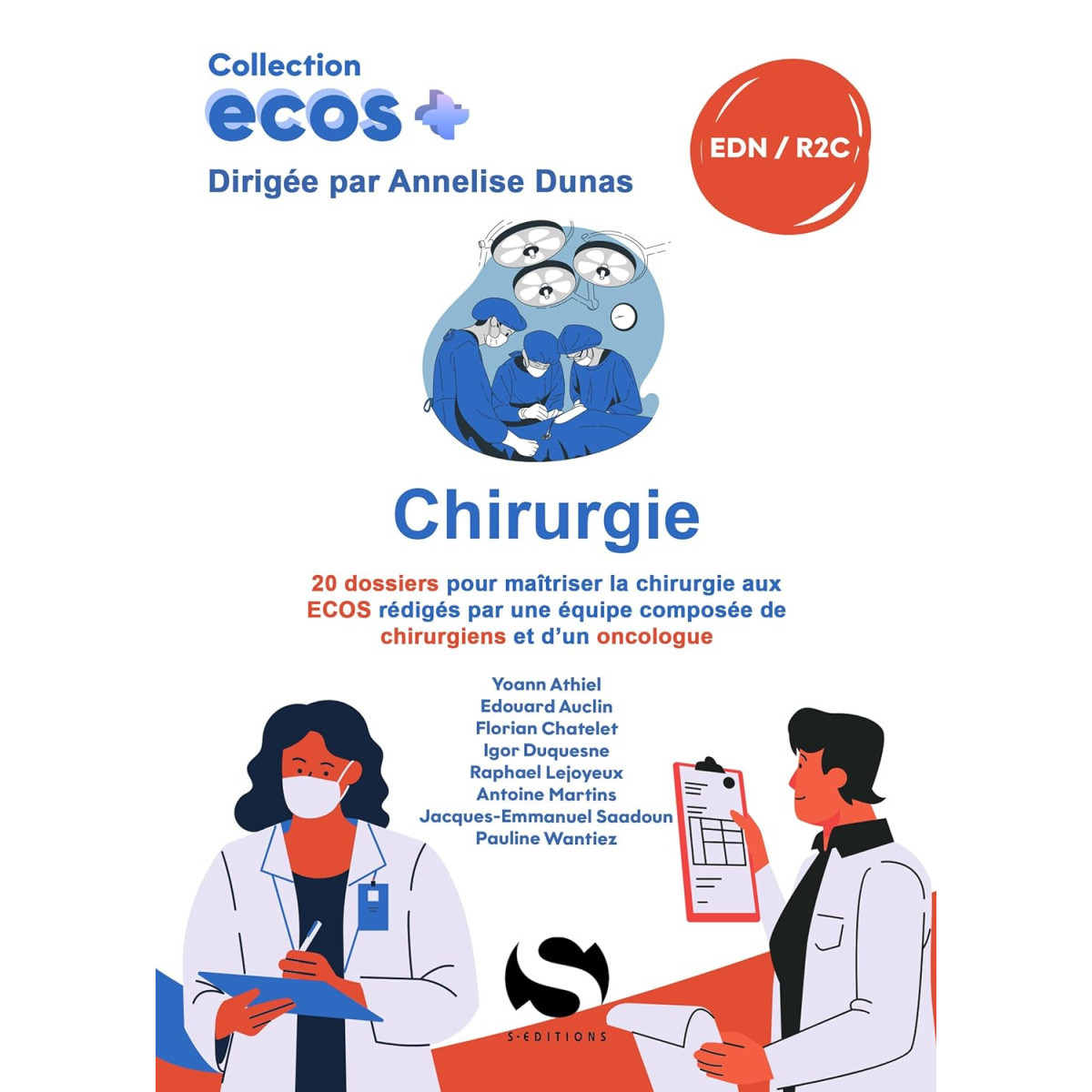 Ecos Chirurgie - 20 dossiers de préparation aux EDN