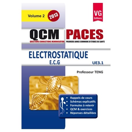Electrostatique, ECG UE3.1