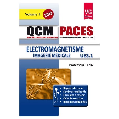 Electromagnétisme, imagerie médicale UE3.1