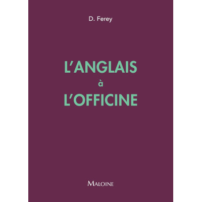 L'anglais à l'officine