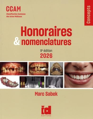 Honoraires et nomenclature - 9e édition 2026