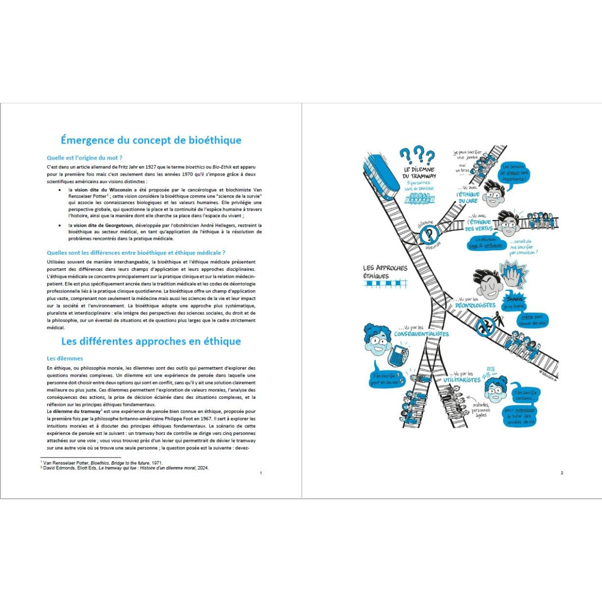 Au cœur de la Bioéthique - Comprendre les principes et les enjeux en BD