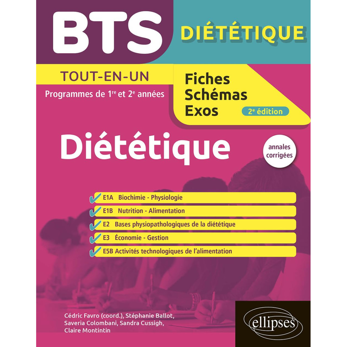 BTS Diététique - Tout en un Programmes de 1re et 2e années - Fiches, schémas, exos