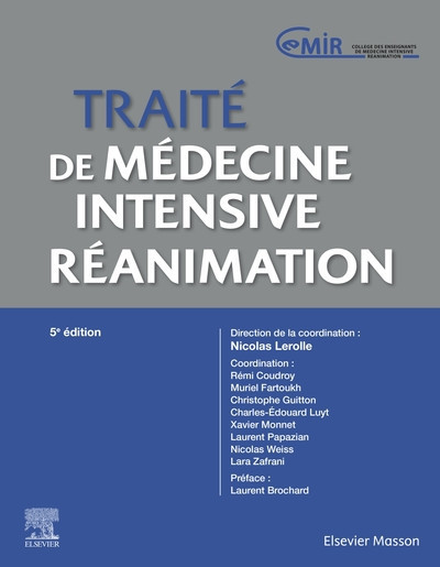 Traité de Médecine intensive-Réanimation - 5e édition