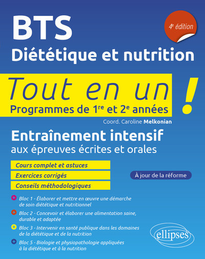BTS Diététique et Nutrition 4e édition