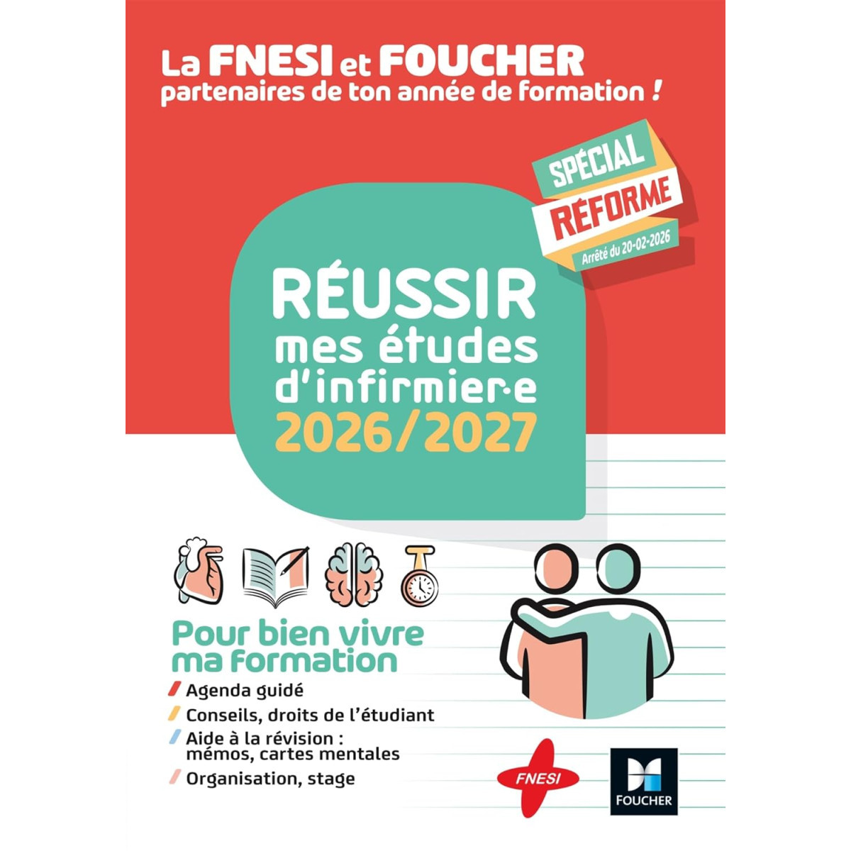 Réussir mes études d'infirmier(ère) - Nouveau programme 2026-2027