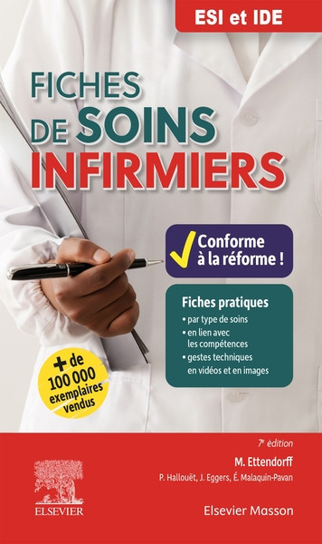 Fiches de soins infirmiers - Avec 31 séquences filmées ou animées de gestes techniques